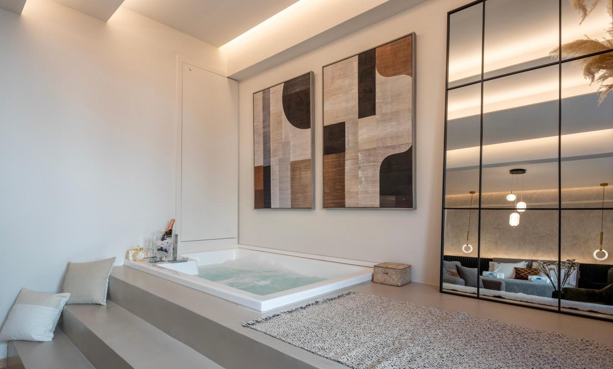 Derouse Eva Suite Jacuzzi & Sauna Athene Buitenkant foto